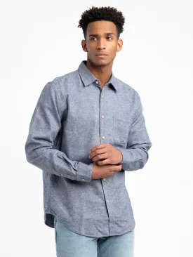 Indigo Teca Flannel Shirt