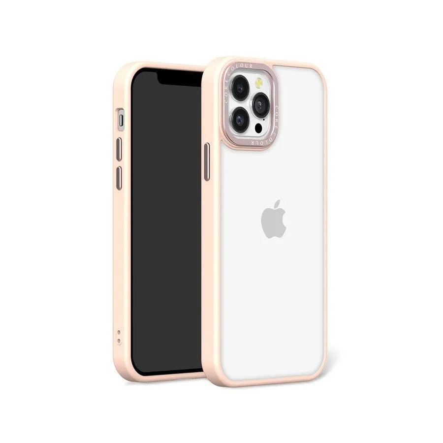 iPhone 12 Pro Pink Lemonade Clear Phone Case