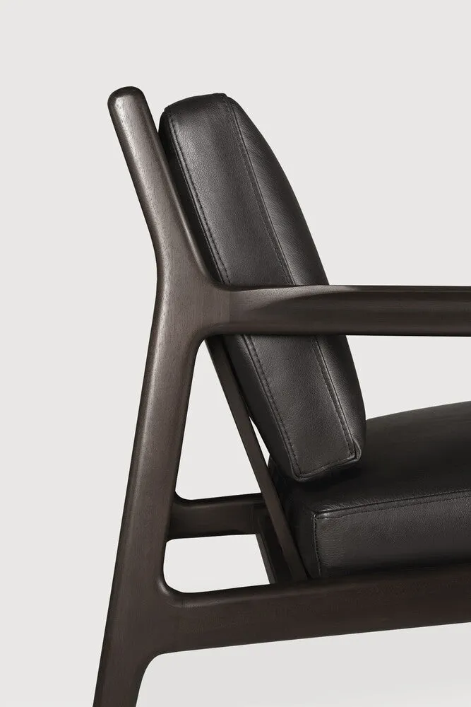 Jack Lounge Chair - Black Leather