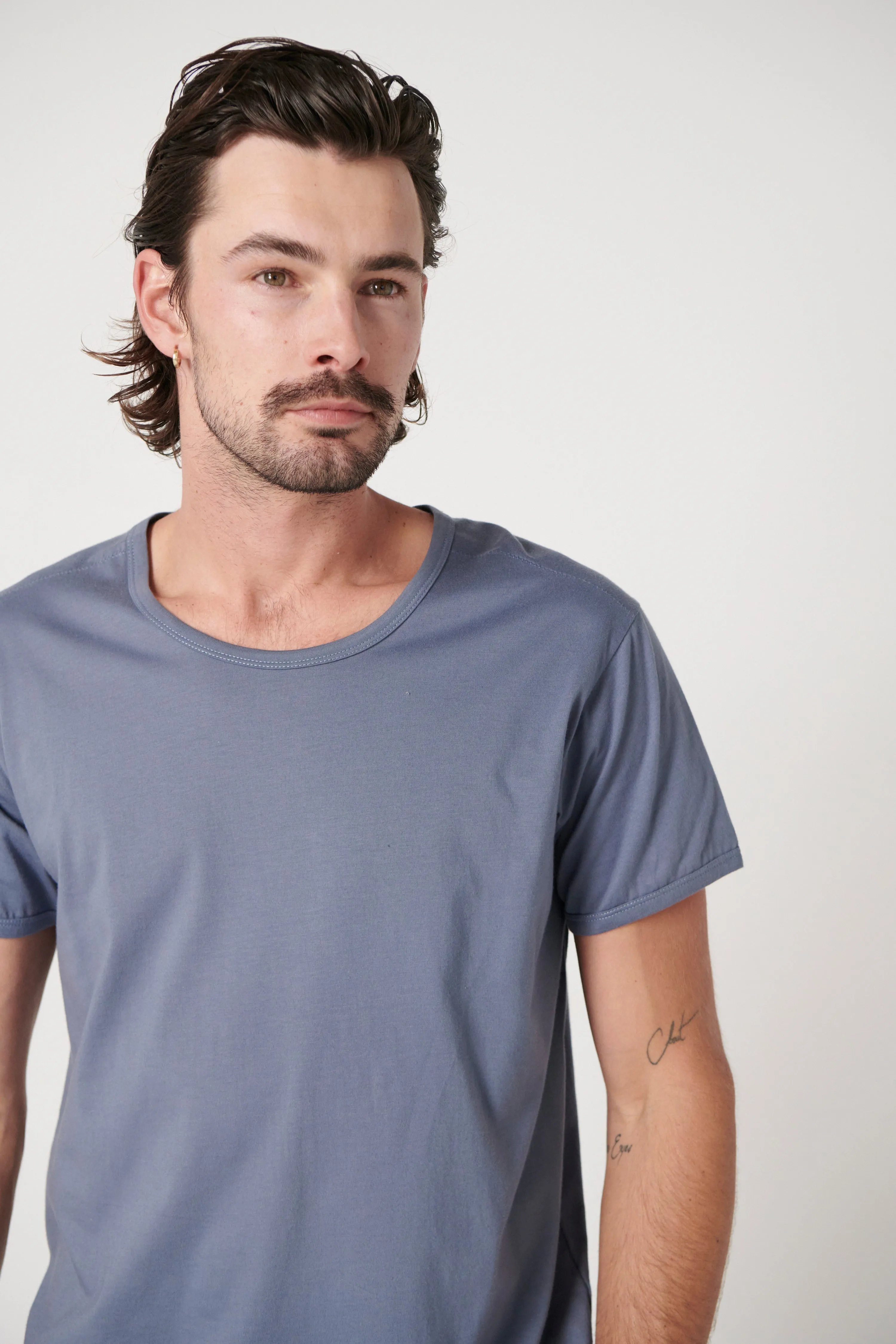 KORTINA TEE - SEA BLUE