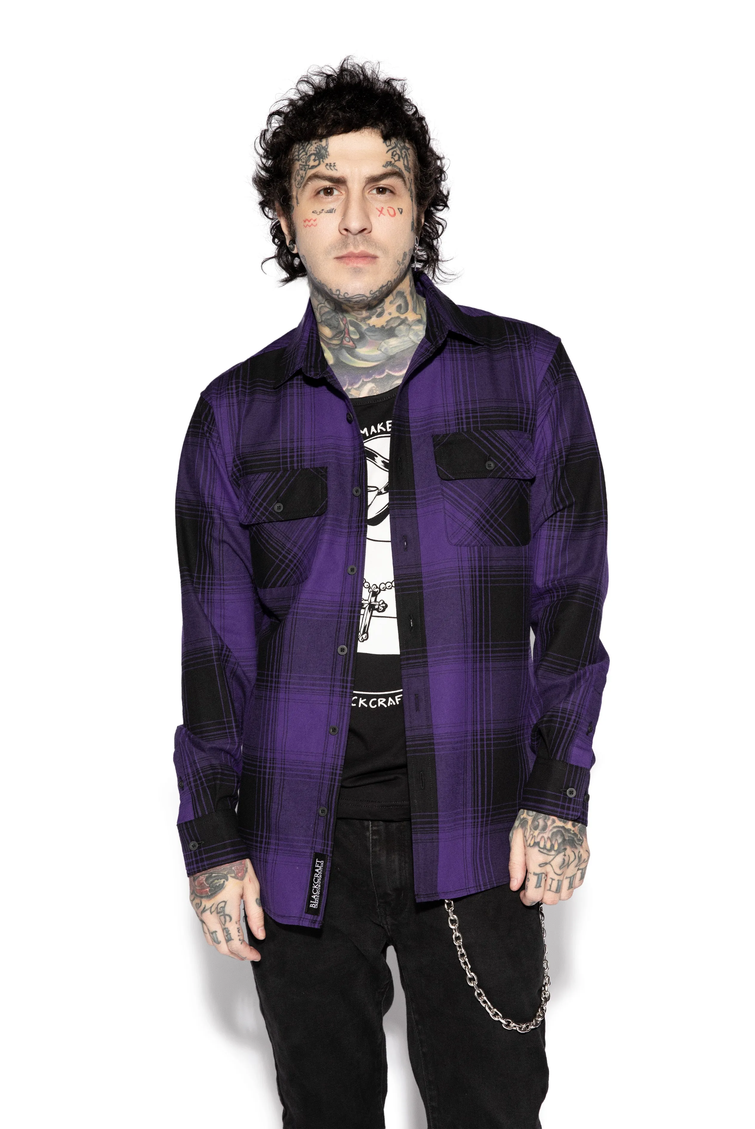 Magic Brew Purple- Flannel