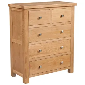 Manor Collection Dorset Oak 2 Over 3 Chest