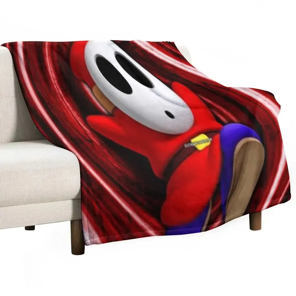 Mario Bros Movie Ultra-Soft Flannel Blanket