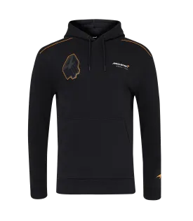 Lando Norris McLaren F1 Core Driver Hoodie - Papaya and Anthracite Colors