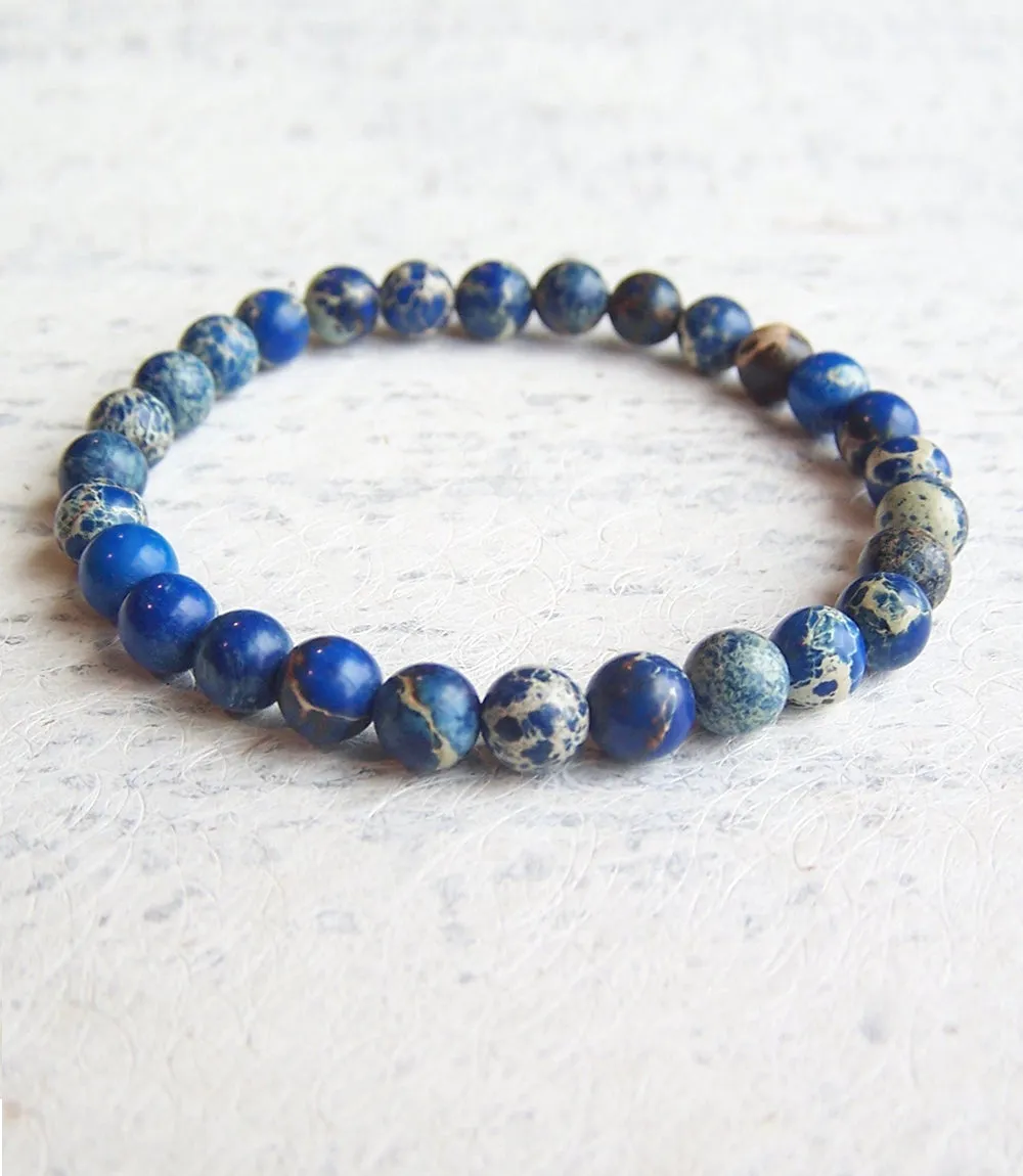 Medium Gemstone Stretch Bracelet