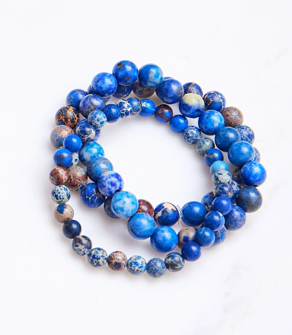 Medium Gemstone Stretch Bracelet