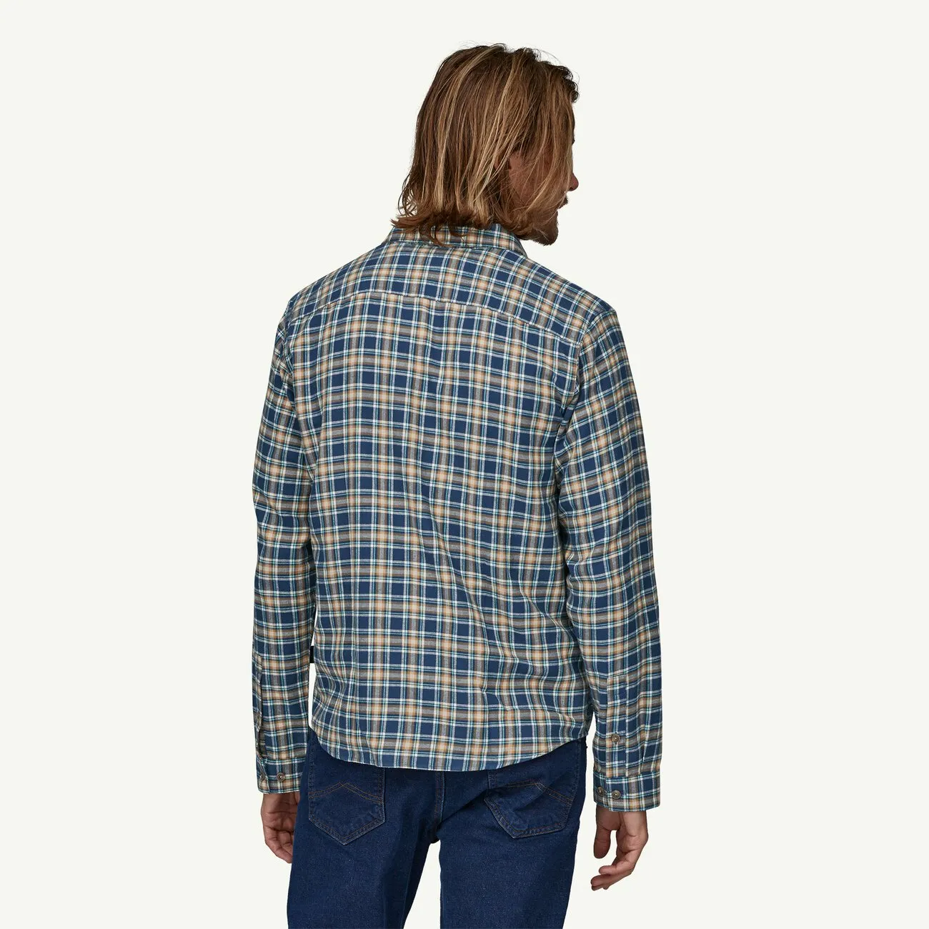 Men's Long-Sleeved Cotton in Conversion Lightweight Fjord Flannel Shirt