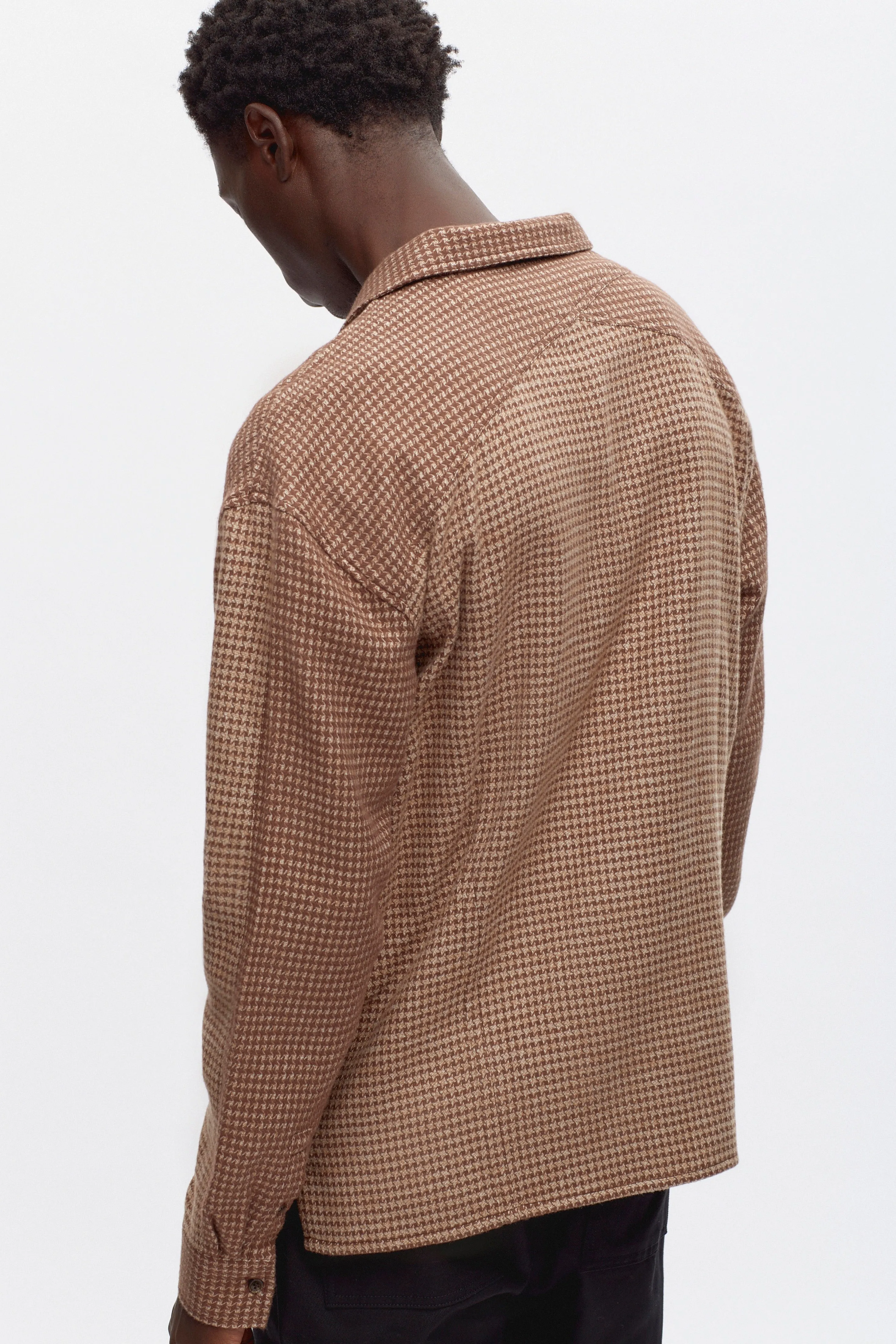 Men's Misr Shirt in Chocolate Mix