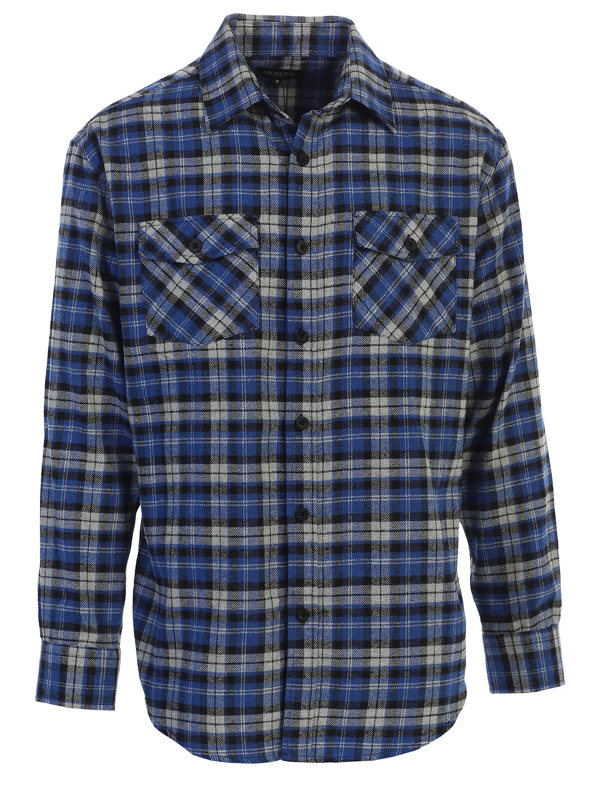 Men's Plaid Flannel Shirt, Size S