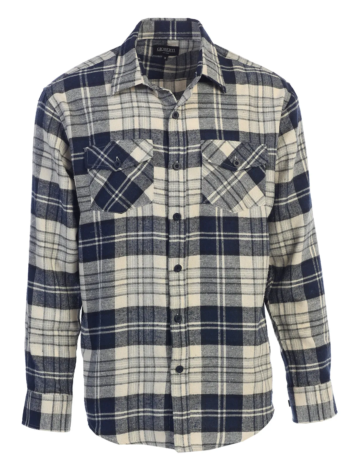 Men's Plaid Flannel Shirt, Size S