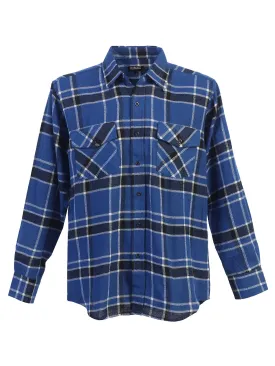 Men's Plaid Flannel Shirt, Size S