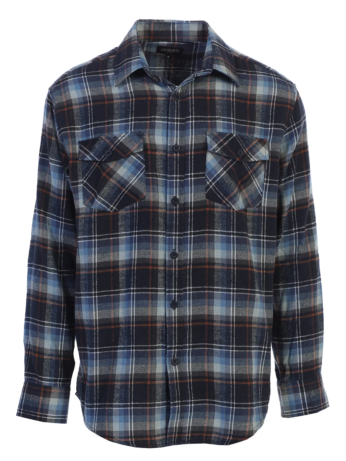 Men's Plaid Flannel Shirt, Size S