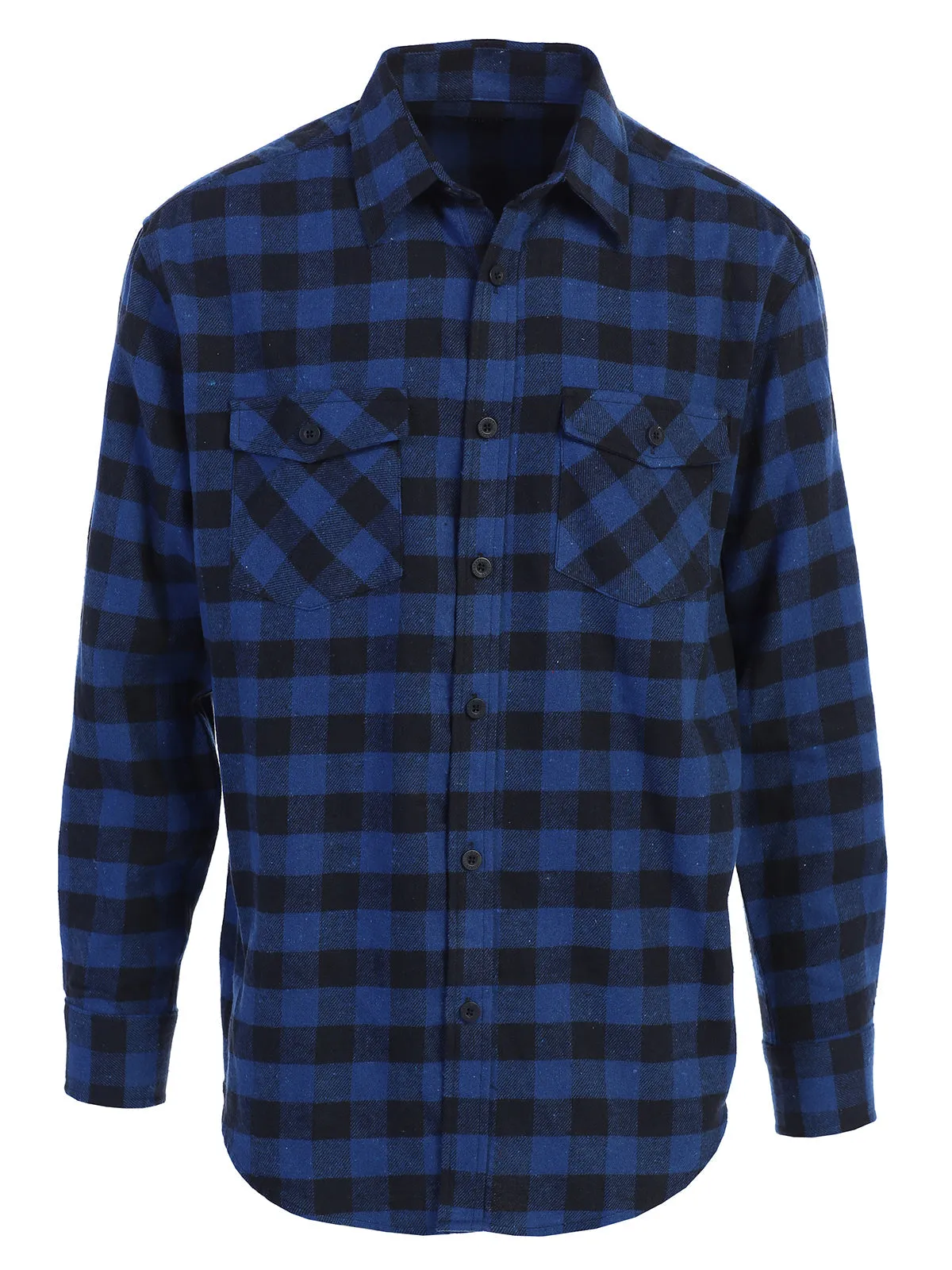 Men's Plaid Flannel Shirt, Size S