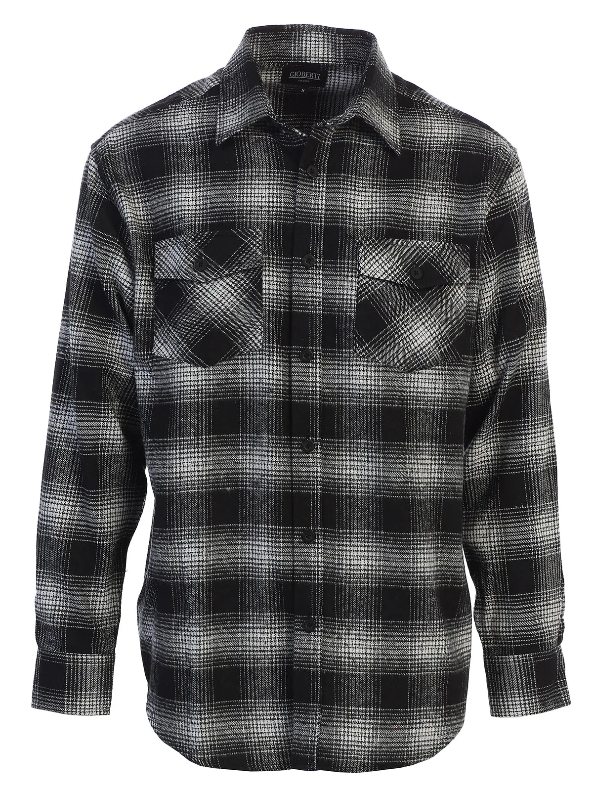 Men's Plaid Flannel Shirt, Size S