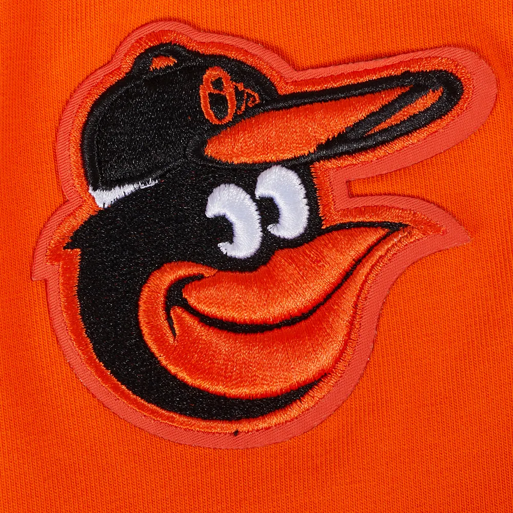 MLB BALTIMORE ORIOLES CLASSIC WOMEN'S BIKE SHORT (ORANGE)