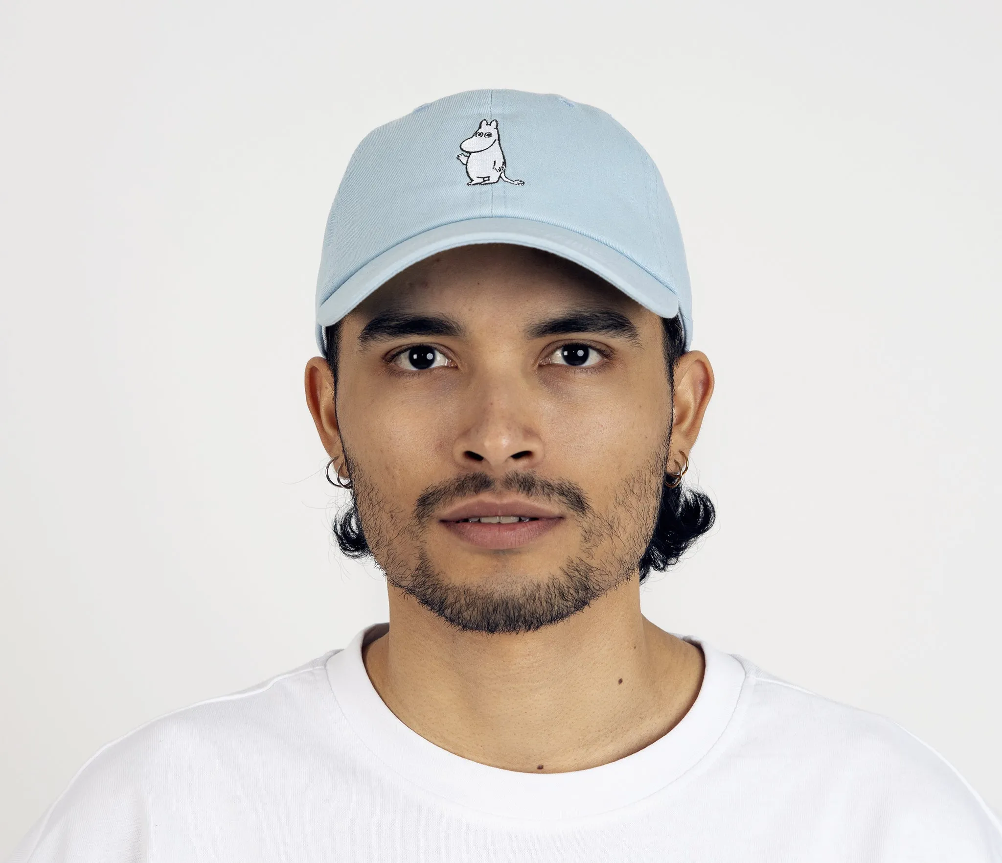 Moomintroll's Greeting Adult Dad Cap - Light Blue