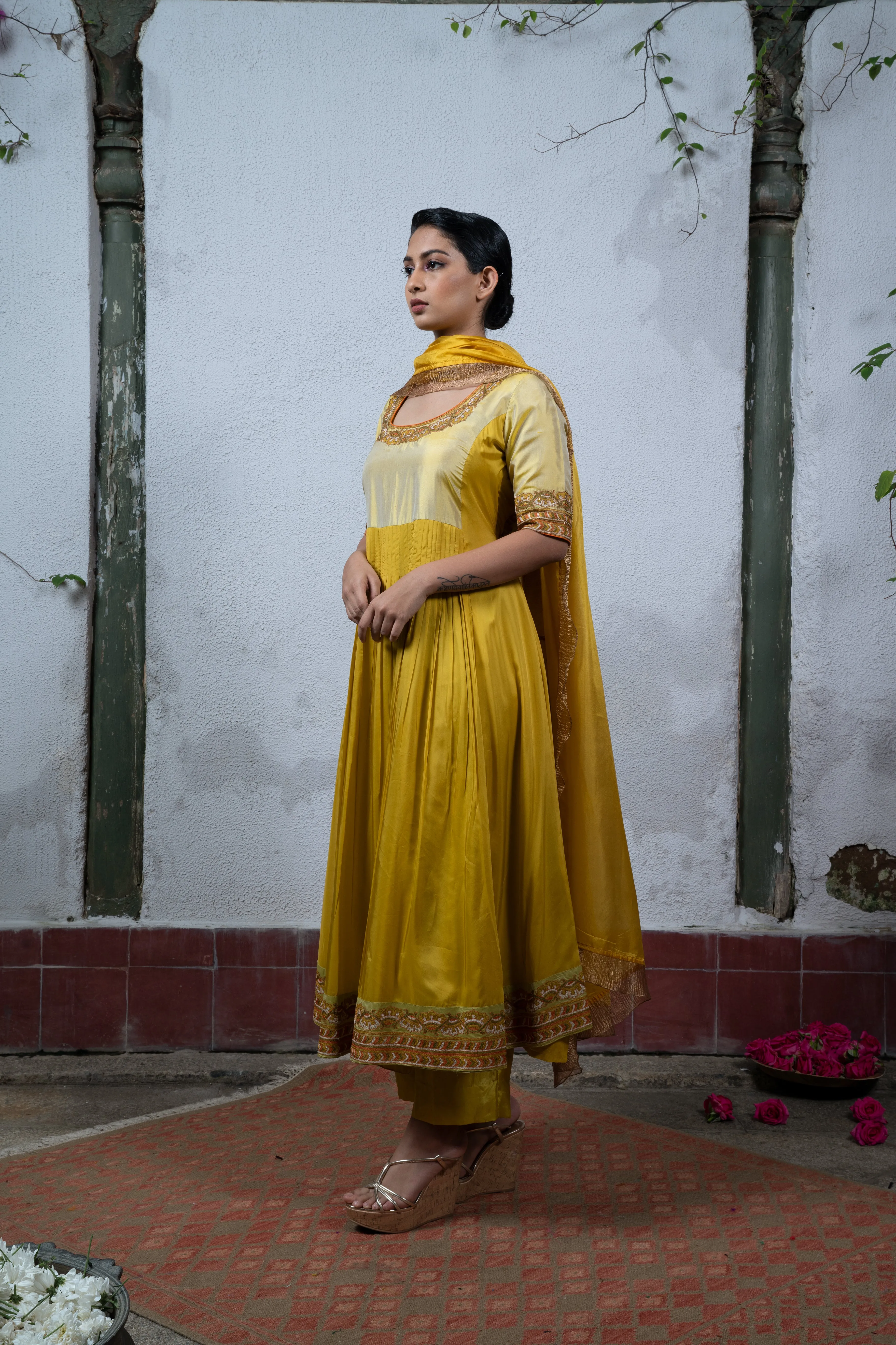 Mysore: Yellow Salwar