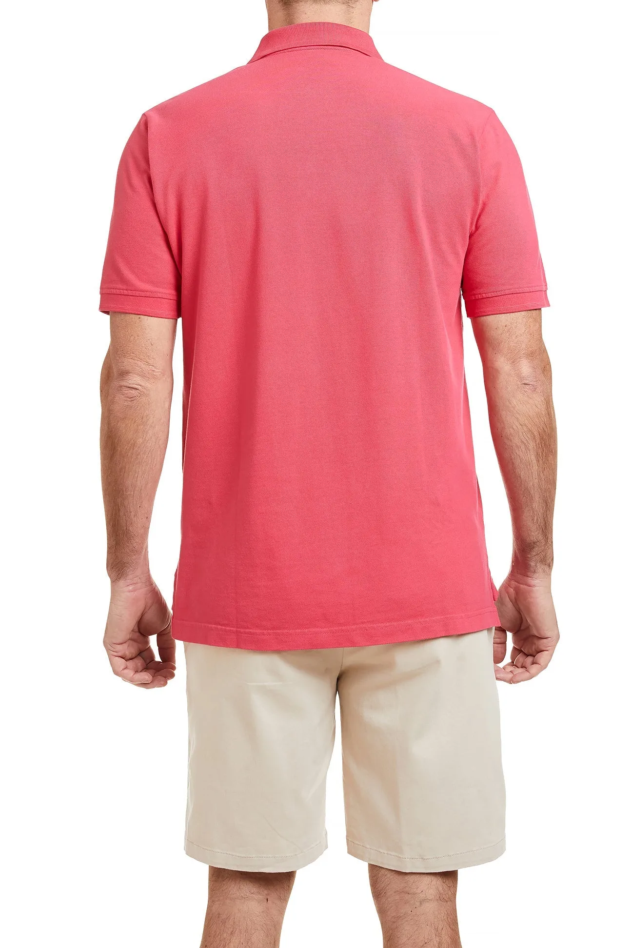 Onshore Polo Shirt Sunset Red