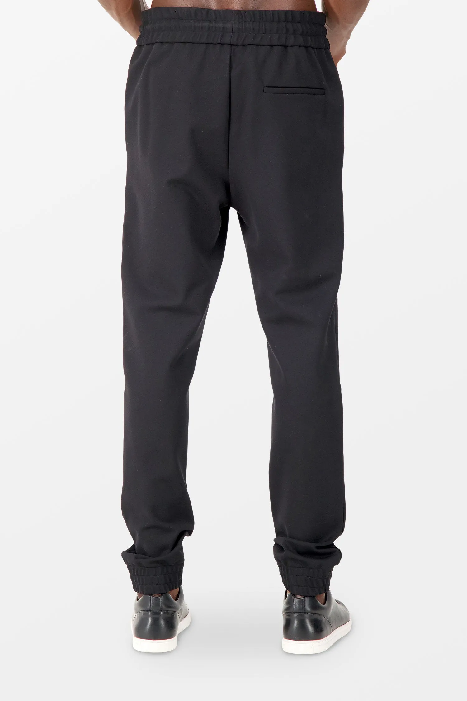 Philipp Plein Black Elegant Long Trousers