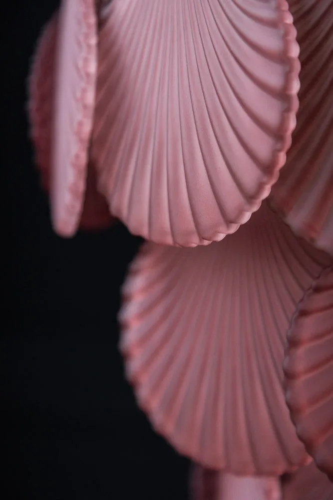 Pink Shell Pendant Light