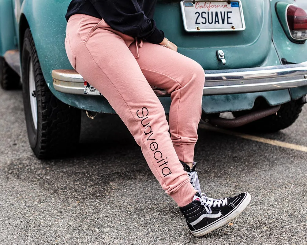 Premium Terry Joggers - Pink