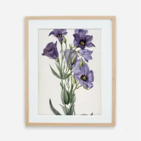 Printed Vintage Floral Plant Wall Art