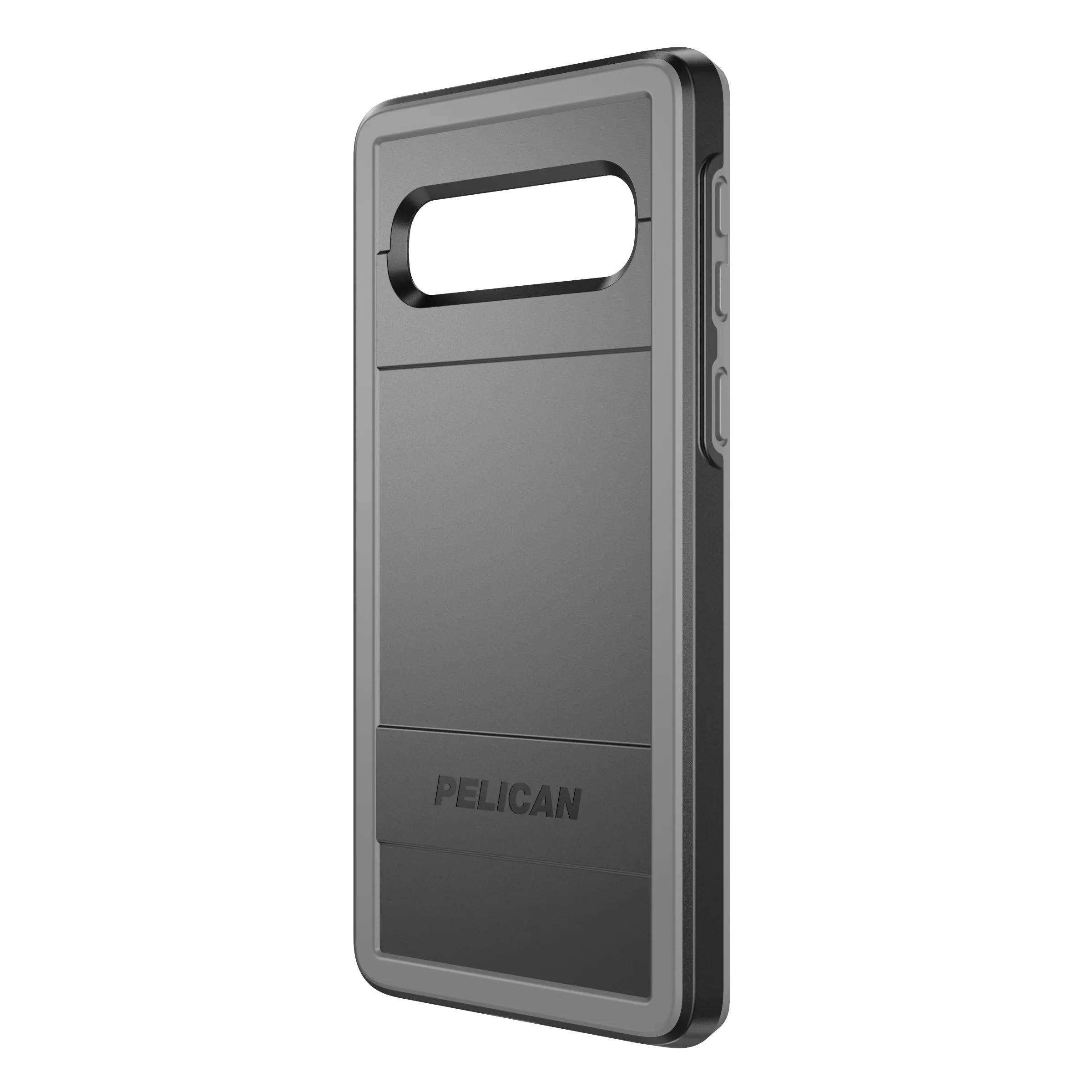 Protector   AMS Case for Samsung Galaxy S10 - Black Gray