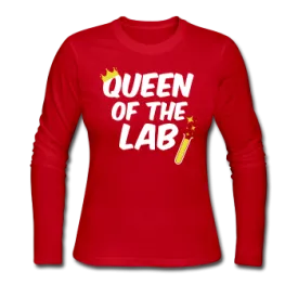 "Queen of the Lab" - Women's Long Sleeve T-Shirt