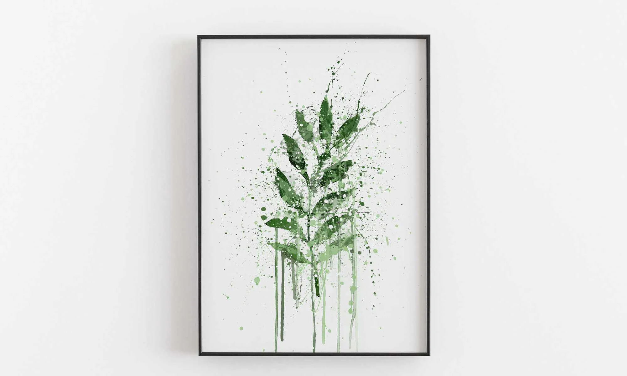 Rowan Leaf Wall Art Print - Plant Prints, Botanical Art Prints and Botanical Illustrations