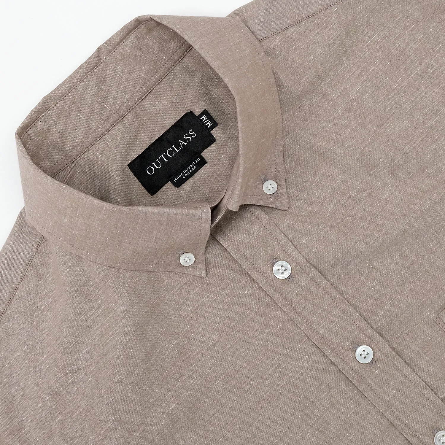 Taupe Fleck L/S Shirt