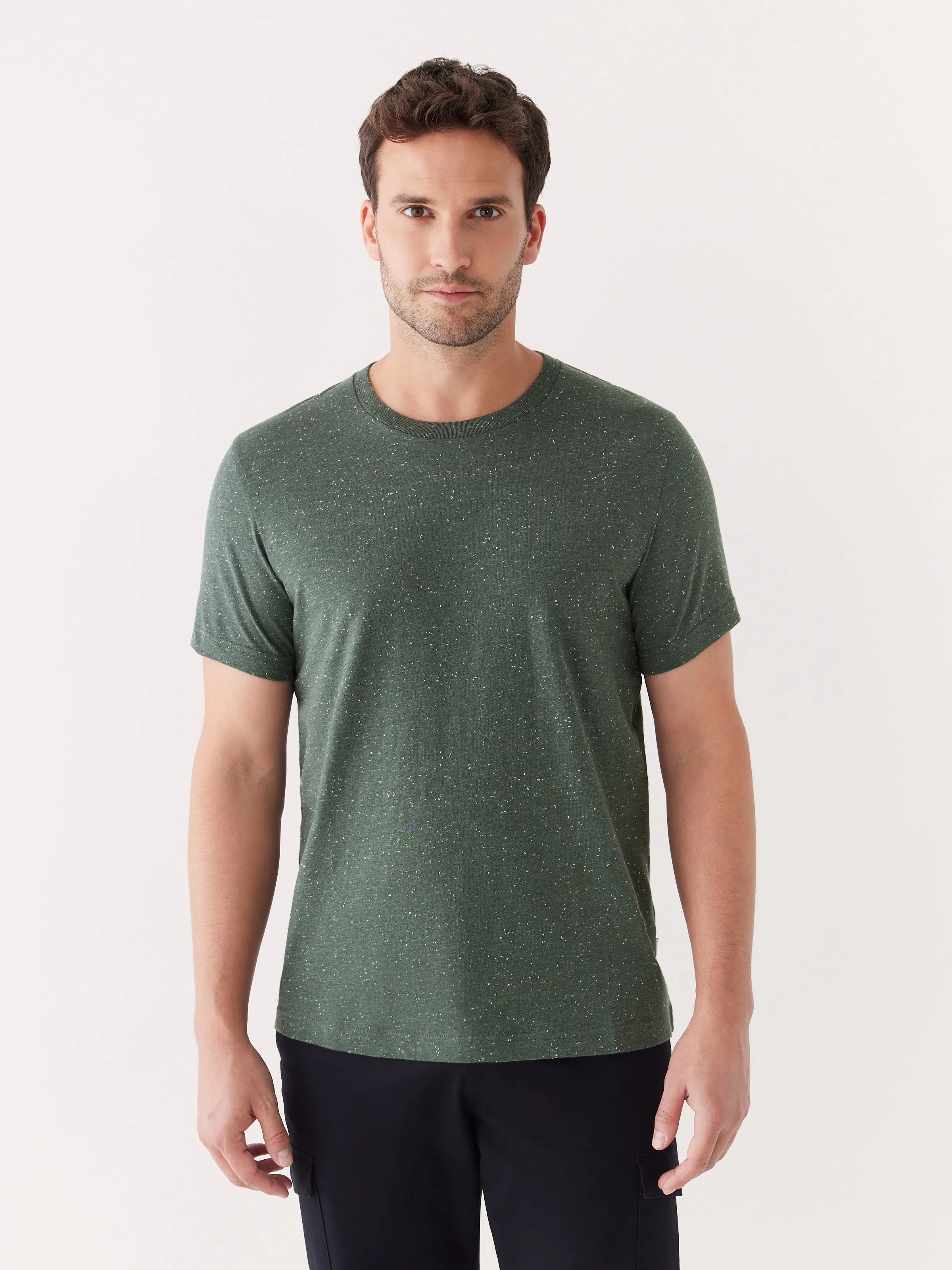 The Nepped T-Shirt in Midnight Teal