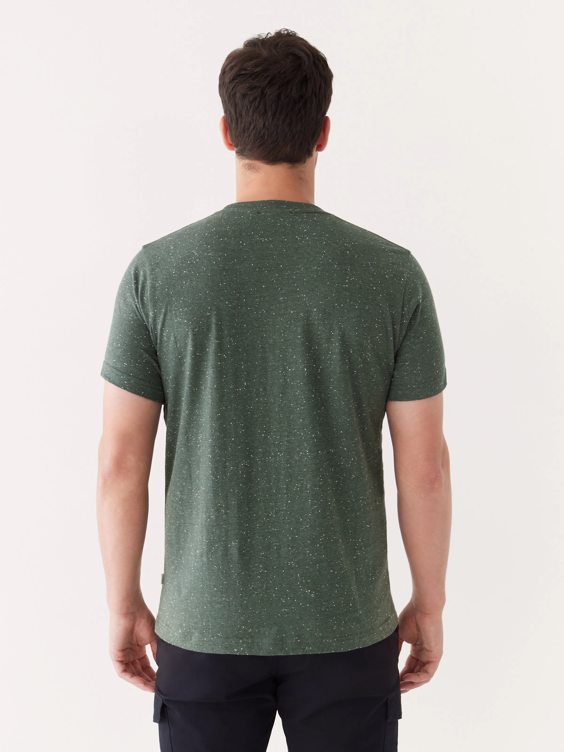 The Nepped T-Shirt in Midnight Teal