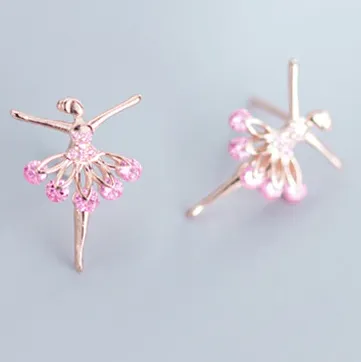 The Rose Ballerina Earrings