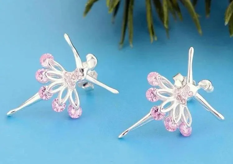 The Rose Ballerina Earrings